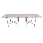 Arriendo Mesa Rectangular Cubierta  Melamina 2.50 X 0.90 Mt.