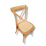 Arriendo Silla Madera Crossback - Imagen 2