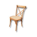 Arriendo Silla Madera Crossback - Imagen 3